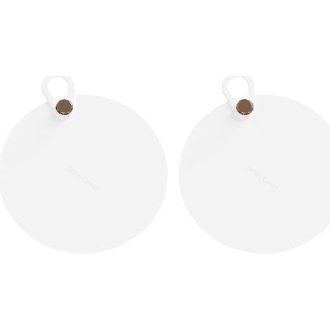 Bouchon De Drain - En Silicone Souple - Pour Évier Cuisine Salle De Bain Machine À Laver - Surface Plane Uniquement - 2 Pièces (1/5)