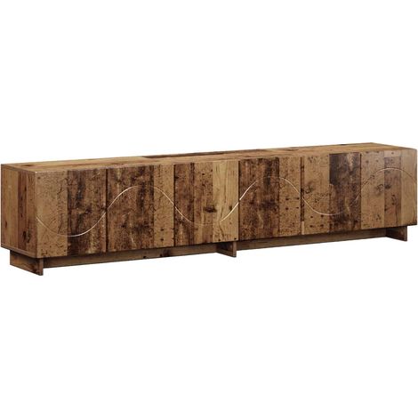 TV Stand 180 x 34.5 x 40 cm Old Wood Engineered Wood vidaXL