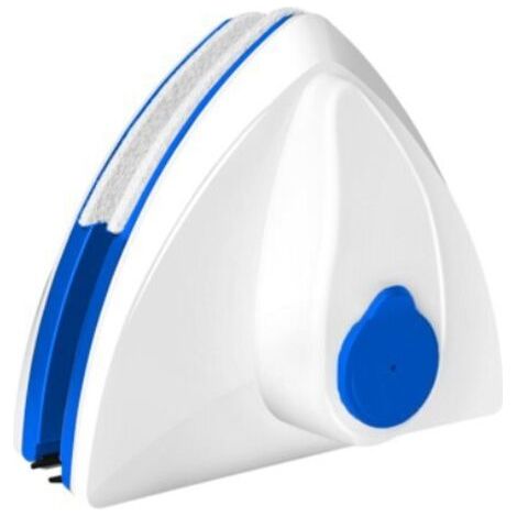 Sollbry Lave Vitre Magnétique Nettoyeu,Nettoyant à vitres Double Face,Verre latéral Outils d'essuie-Glace,avec Corde Anti-Chute,pour épaisseur de Verre 3-8 mm Outil de Nettoyage magnétique (3-8 mm) (1/5)