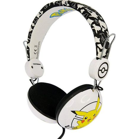 OTL Technologies Pokémon Pikachu Japanese Kopfhörer Kabelgebunden Kopfband Musik Schwarz, Weiß, Gelb