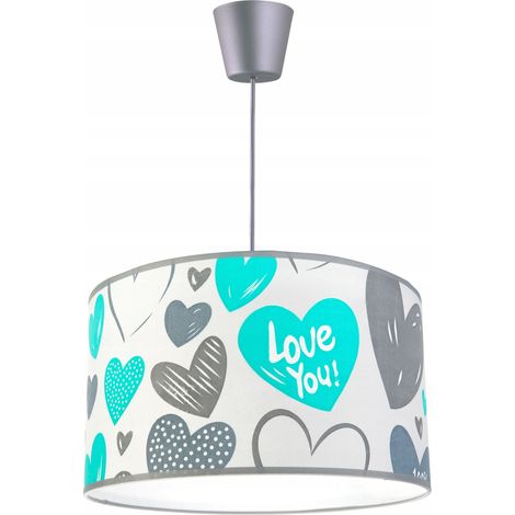 LÁMPARA DE TECHO COLGANTE INFANTIL LOFT, PANTALLA LED (1/5)