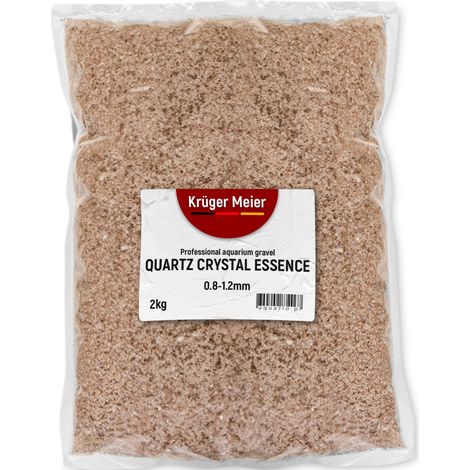 Essenza di cristallo di quarzo Kruger Meier 0,8-1,2 mm - Sabbia per acquario 2 kg (1/5)