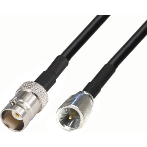 Cavo antenna con connettore BNC / spina FME RF5, 1 m