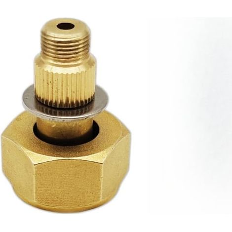 Adaptateur de bouteille de gaz de 30 mm pour réchaud de camping en plein air, raccord de cylindre en alliage d'aluminium de cuivre pour Russie, Ukraine, Europe Or (1/5)