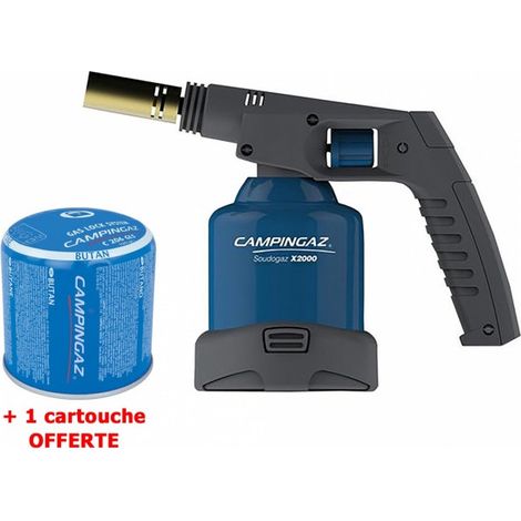 Lampe à souder Soudogaz X 2000 + Cartouche C206 GLS offerte CAMPINGAZ