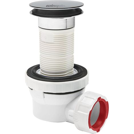 Kit Bonde Siphon Lavabo Nano 6.7 Ø32 mm Dôme Chromé (1/5)