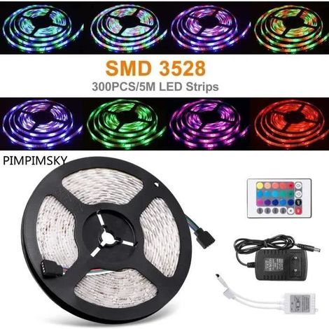 Ruban lumineux LED - PIMPIMSKY - 5m - Multicolore - Intérieur (1/4)
