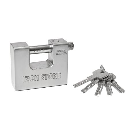 LUCCHETTO ANTISCASSO SSU-IS ILSA - ACCIAIO CARBONITRURATO CROMATO CHIAVI 5 MM 94 KA2- 6 pezzi