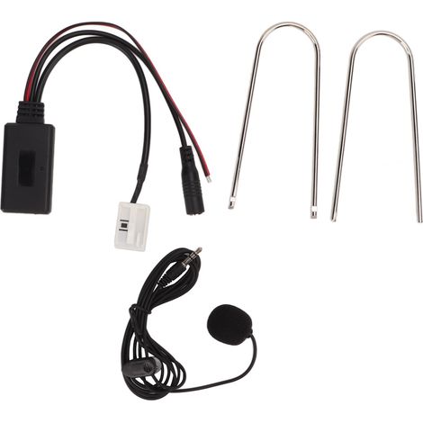 Module Bluetooth Voiture Radio Musique Entrée AUX Kit Mains Libres Adaptateur Câble pour Citroën C2 C3 C4 C5 C6 C8 (1/5)
