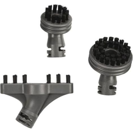 Kit 3 brossettes pour Nettoyeur Balai Vapeur Vaporetto Double Force PAEU0344 compatible SV440 /SV450 / SV460 PTEU0274 Polti (1/2)
