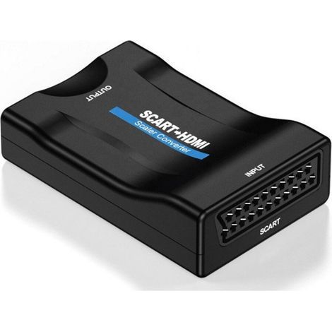 Convertisseur HDMI vers Scart universel, adaptateur de mise à l'échelle AV 720p/1080p pour téléviseurs HD (1/5)