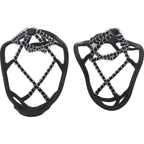 Crampons antidérapants pour chaussures de randonnée hivernale et escalade sur glace (1/5)