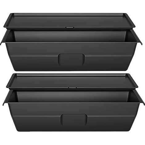 Unter Sitz Aufbewahrungsbox, umweltfreundliches Material, verbesserte Sicherheitsmerkmale, Vorder-ABS 2PCS (1/2)
