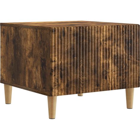 Couchtisch Geräucherte Eiche 49 x 50 x 40 cm Holzwerkstoff vidaXL