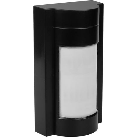 Maclean MCE385 PIR-Bewegungsmelder, Reichweite bis zu 12 m, Innen-/Außenbereich, Dämmerungssensor, 1200 W, IP65, Schw (1/5)