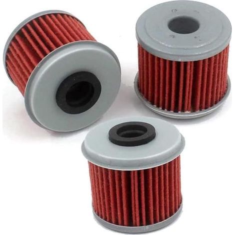 3X Filtre à huile pour CRF 150 R/CRF 250 CRF 450 X R/TRX 450 R ER Hiflo HF116 K&N KN116 / MF MF116