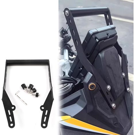 Compatible with KOVE 800X: Modified mobile phone navigation mount, windshield mount and extension mount. (1/5)