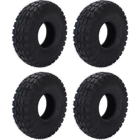 pezzi 4.10 / 3.50-4 410 / 350-4 Camera d'aria per Quad Go Quad Go 47cc 49cc Pneumatico Chunky 4.10-4