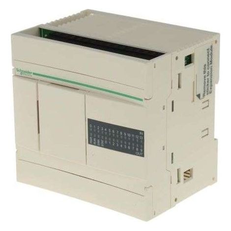 Schneider TWDLCDA24DRF Twido compact PLC base - 24 V DC power supply - 14 I 24 V DC - 10 O relays