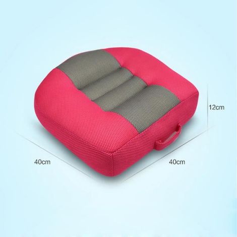 Coussin Rehausseur Auto - 40 x 40 x 12 cm - Pour Siège Voiture - Maille Respirante - 1 Pièce (1/4)