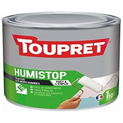 Toupret Humi-stop stucco bianco 1 kg trattamento umidità
