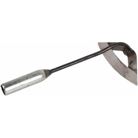 Stainless steel hollow hoe for weeding and planting in the garden (1/4)