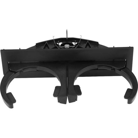 Support Porte-Gobelet Arrière - Pour BMW Série 5 E39 (1996-2002) - Compatible 520i 525TDS 528i 530i 540i M5 - Plastique Noir - 1 Pièce