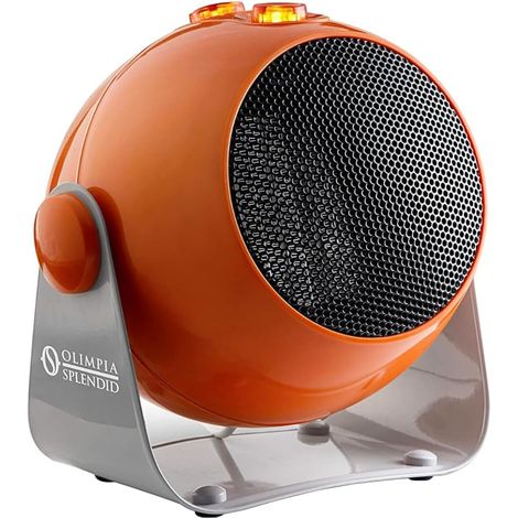 Radiateur soufflant céramique Olimpia Splendid 1800 W orange