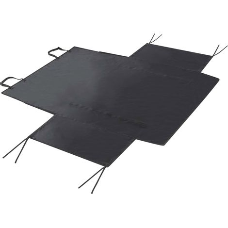 Couverture de coffre Leo 100x155 cm noir (1/2)