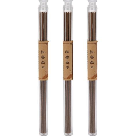 Bâton d'encens au bois d'agar, parfum durable 4 heures, décoration intérieure, idéal pour maison, yoga, méditation (1/5)