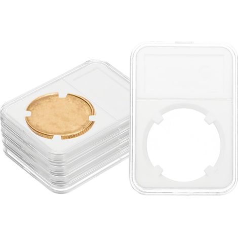 5Pcs Porte-Disque pour Pièces De 38mm Boîte De Stockage Protection (1/5)