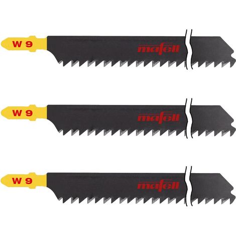 Mafell Stichsägeblatt W9 Wood Precision 3 Stück Holz für PS 2-18 093864