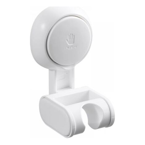 Support de pomme de douche à ventouse sans perçage, étanche et réglable en hauteur, support de pomme de douche pour salle de bain, grand Angle réglable