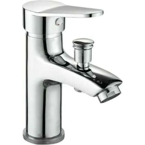 Mitigeur de douche monotrou, double fonction eau chaude/eau froide - Alliage (1/4)