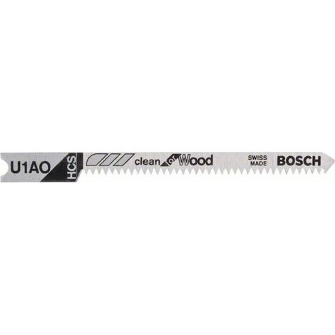 U 1 Ao Curva: Clean Wood: 3Uds - Bosch