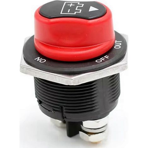 Kit de sectionneur/coupe-batterie 12-32 V CC 200 A pour voiture, camion, moto et bateau (1/5)