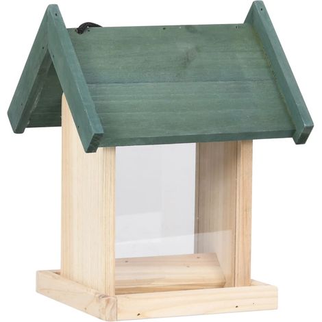 Vogelhäuser 4 Stk. aus Fichtenholz