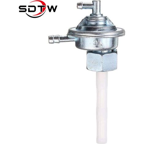 Robinet essence compatible GY6 60cc, 50cc, VTT, scooter, moto (1/5)