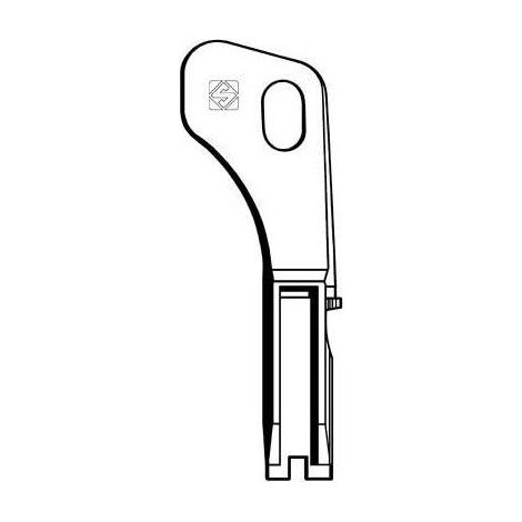 CLÉ PLATE FICHET FT510 SILCA
