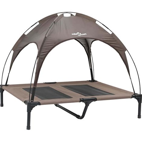 Lit pour Chien Marron 92 x 77 x 82,5 cm Acier (1/5)