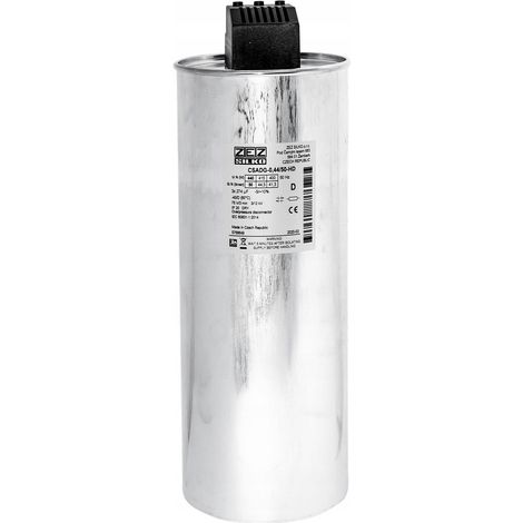 Condensateur ZEZ-Silko 50kvar 440V Cn=3x274,03µF In=3x65,69A