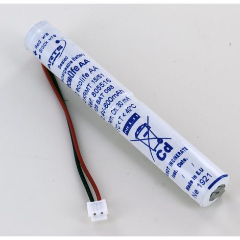 Batterie Saft 2.4V 800mAh 2 Ecolife AA 2KRMT15/51 -ARTS (805516)
