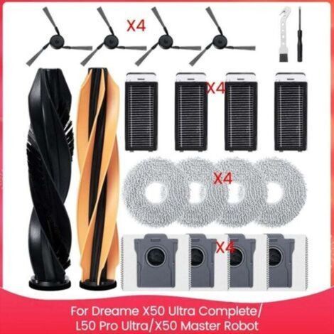 Ersatzteile für die Saugroboter X50 Ultra Complete/L50 Pro Ultra/X50 Master
