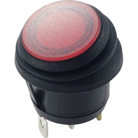 TRU COMPONENTS 1587917 Wippschalter TC-R13-112B8W 12 V/DC 20 A 1 x Aus/Ein IP65 rastend 1 St.