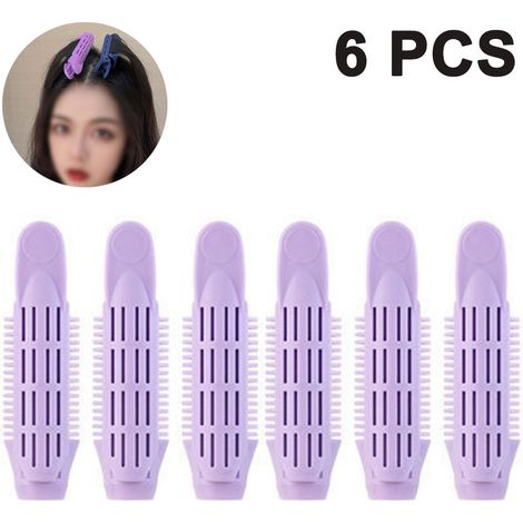 Rouleau À Racines Cheveux - Clip Volume Sans Chaleur - Pour Coiffure Volumineuse Naturelle - 6 Pièces (1/5)