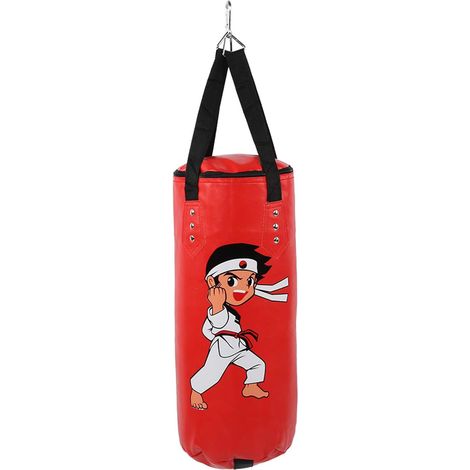 Sac de Sable de Boxe pour Enfants, Sac de Boxe pour Enfants Type de Suspension Kid Sanda Muay Thai équipement Creux d'entraînement (1/5)