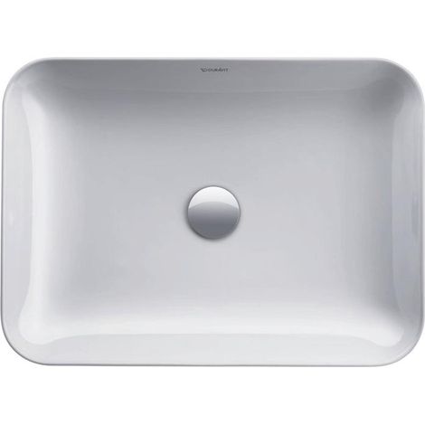 Duravit Cape Cod Aufsatzbecken, 550 x 400 mm, ohne Hahnloch, ohne (1/5)