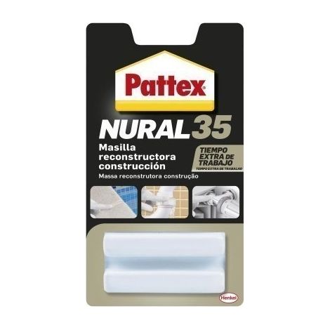 Masilla Restaurancion Acrilica 50 Gr Adhesivo Nural-35