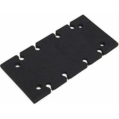 Placa base de repuesto para lijadora Makita BO3700 BO3710 BO3711 (1/4)