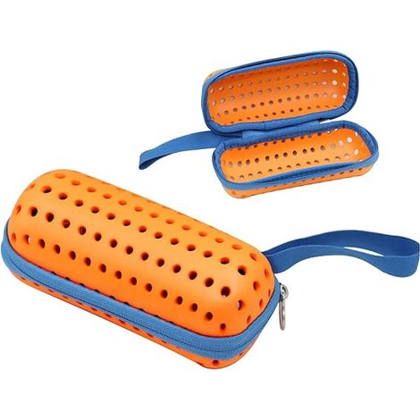 Étui pour lunettes de natation et lunettes de soleil, en mousse EVA avec fermeture éclair, étui de protection flottant - ne coule pas sous l'eau (1/4)